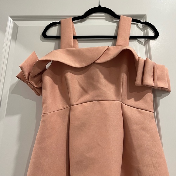 ASOS NWT pink maternity dress with bow - 4 - Picture 2 of 6